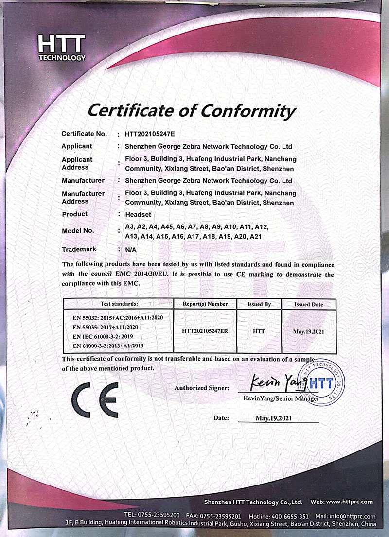 Certificate 1