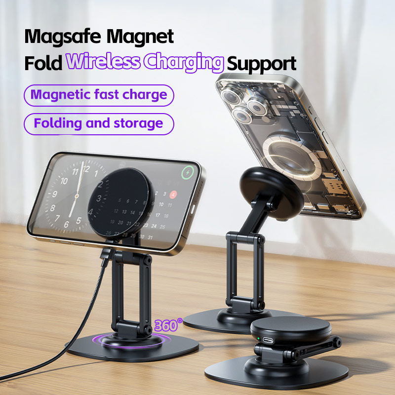 Q19-S Magnetic desktop wirelesscharging bracket